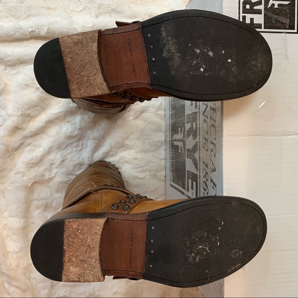 Beautiful Studded Frye Boots EUC - Picture 4 of 7